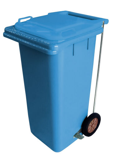 CONTENTOR 120L AZUL/TAMPA AZUL COM PEDAL