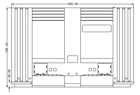 650L SIMPLE WALL CONTAINER